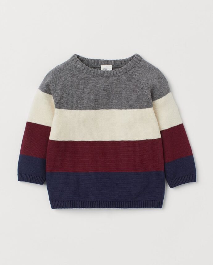 Fine-knit Cotton Sweater